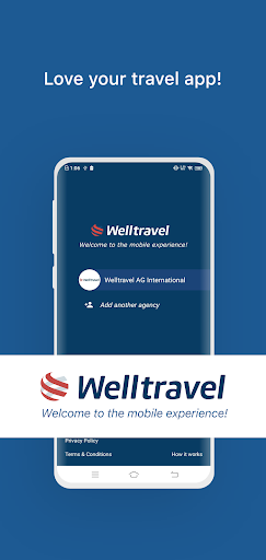 Android application Welltravel screenshort
