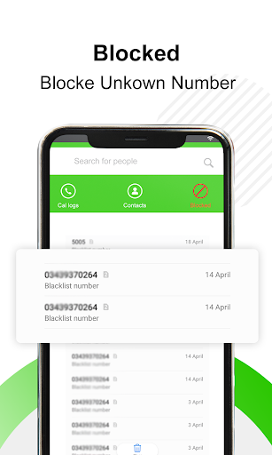 Number locator, caller ID Screen 3
