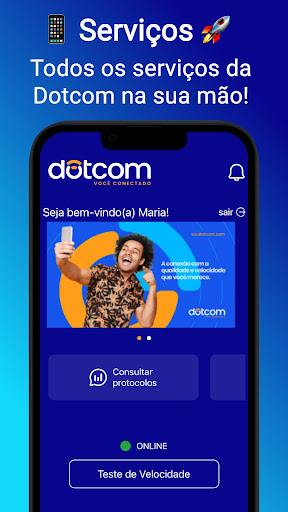 Android application Dotcom screenshort