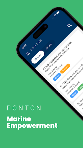Android application Ponton: Marine Empowerment screenshort