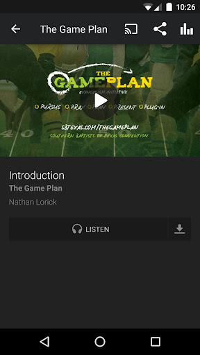 The Evangelism App Screen 2