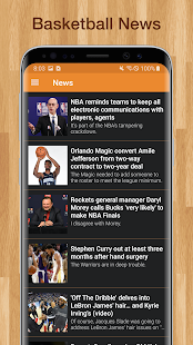 Basketball NBA Live Scores, Stats, & Plays 2020 Screenshot