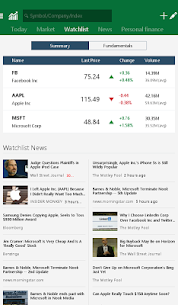 MSN Money- Stock Quotes & News 8