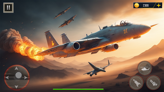 Модерен Warplanes небе Бойци