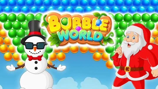 Bubble Santa Christmas