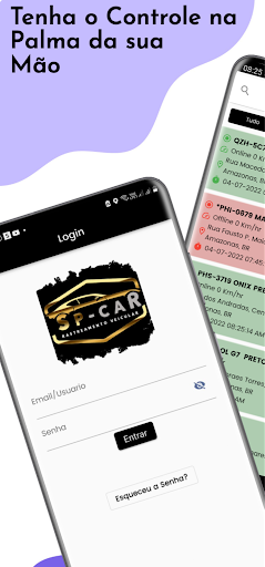Android application SP-CAR Rastreamento screenshort