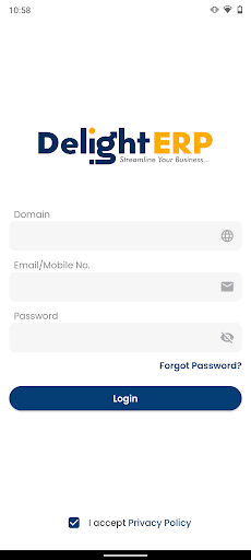 Delight CRM - ERP Screen 2