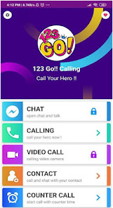 Screenshot 2 Call 123 Go Challenge Video &  android