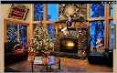 screenshot of Christmas Fireplace Lwp