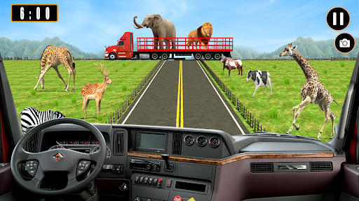Farm Animal Zoo Transport Game  screenshots 1