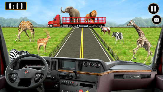 Farm Animal Zoo Transport Game apktreat screenshots 1