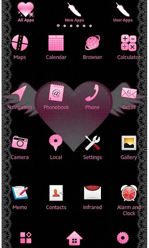 Gothic Theme Angel & Devil Screen 2