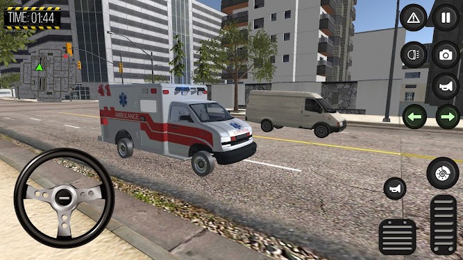 #4. Ambulance Simulator Emergency (Android) By: Arsin35