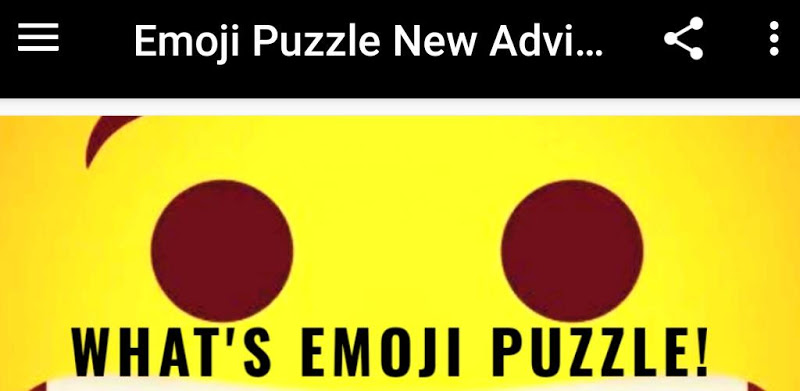 Emoji Puzzle New Advice!