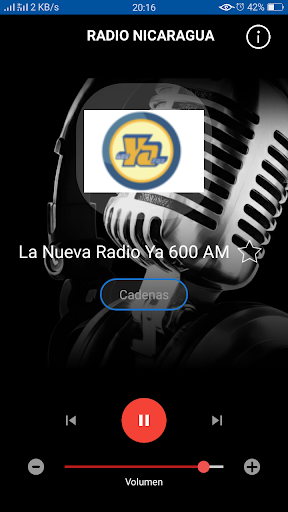 Radio Nicaragua Screen 2