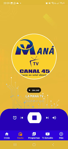 LA MANA TV Canal 45 Screen 2