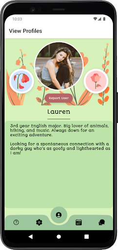 Android application GraduDate screenshort