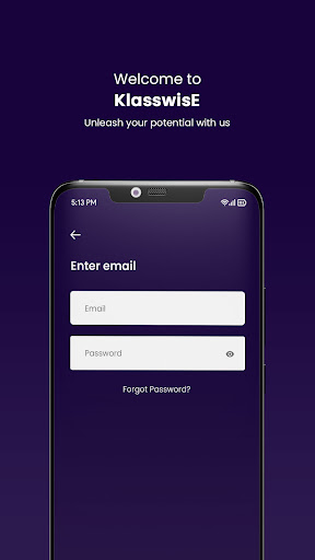 Android application KlasswisE screenshort
