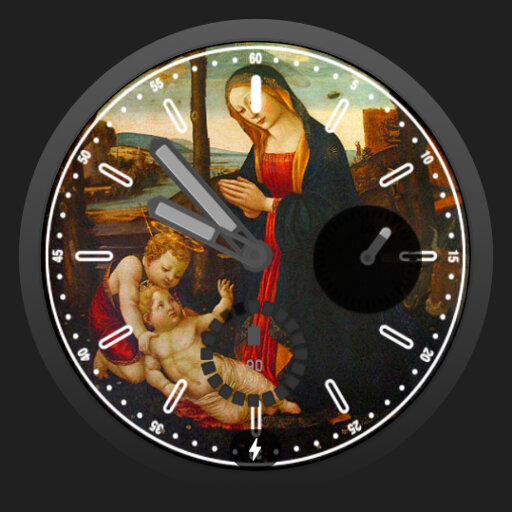 Virgin Mary Catholic WatchFace logo