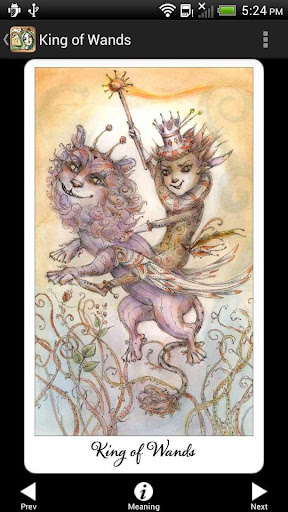 Screenshot of Joie de Vivre Tarot