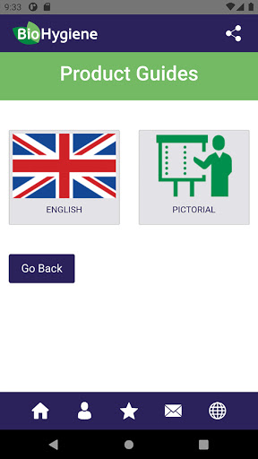 Bio Hygiene Portal Screen 2