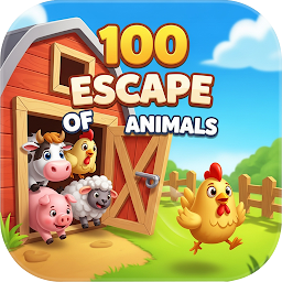 Escape of 100 Farm Animals Mod Apk
