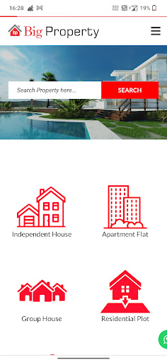 Android application Big Property screenshort