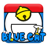 Blue Cat Keyboard??Blue Cute Cat Keyboard icon