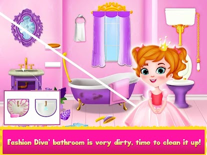 Cleaning games Kids - Clean De Screenshot