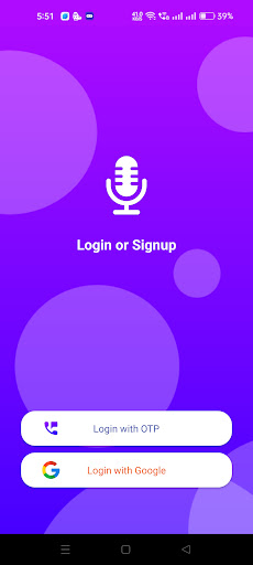 Android application ZippyChat - Group Voice Chat screenshort