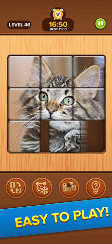 Number Puzzle: Slide Jigsawのおすすめ画像2