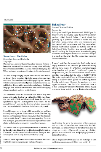 Edibles List Magazine Screen 2