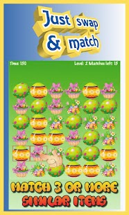 Easter Boom - Free Match 3 Puzzle Game Screenshot