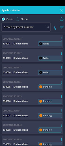 InfoGenesis POS Terminal Screenshot