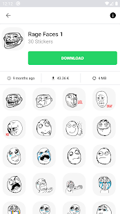 Funny Memes Stickers For WhatsApp - WAStickerApps Screenshot