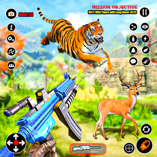 Wild Animal Hunt Shooter Games logo