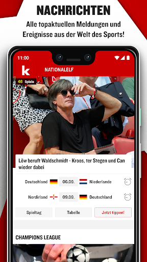 kicker Fußball News screenshots 1