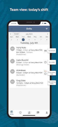 Android application Netsuite Workforce Management screenshort