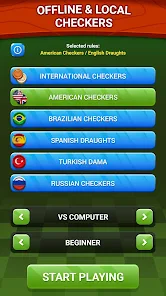 Download Checkers Online Elite android on PC