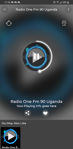 Android application US Radio One Fm 90 Uganda App screenshort