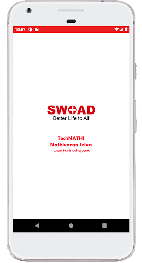 Android application SWOAD screenshort