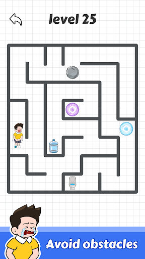 Toilet Rush - Draw Puzzle Screen 3