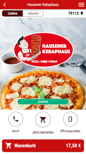 Android application Hausener Kebaphaus screenshort