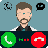 Fake Call and Text Message SMS icon