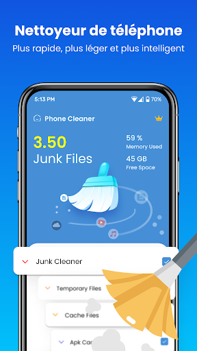 Aperçu de l'application