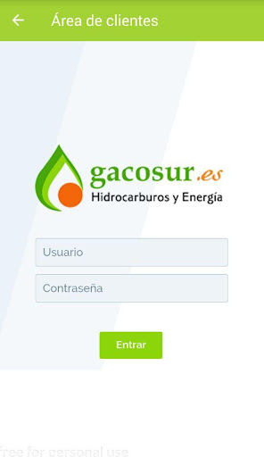 Android application Gacosur SL screenshort