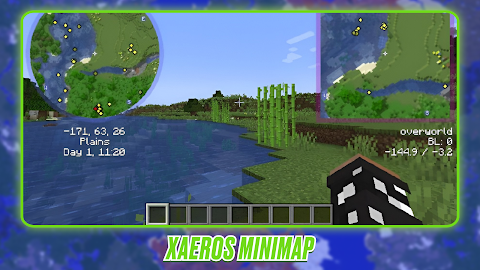 Xaeros Minimap Minecraft Modのおすすめ画像1