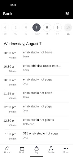 Enso Yoga Screen 2