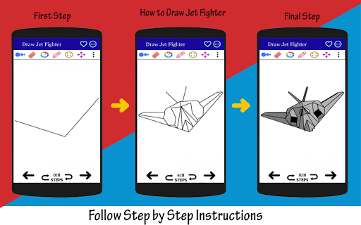 How to Draw Fighter Aircraft Screen 3