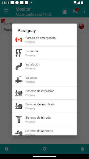 Android application Cabezales Paraguay screenshort